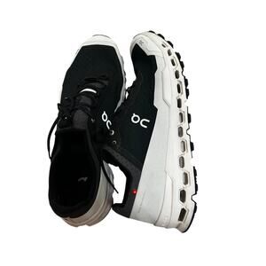 EUC ON Cloud Ultra Swiss Engineering Men's size 14 Running shoes Black white